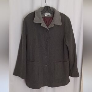 Vintage FORECASTER of BOSTON Women's gray wool Jacket